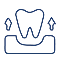 <p>Pasien dengan penyakit gusi yang membuat gigi menjadi sangat goyang.</p><p>&nbsp;</p>