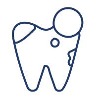 <p>Pasien dengan kantong periodontal dalam yang mudah menjebak bakteri.</p><p>&nbsp;</p>